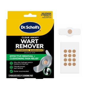 Clear Away Wart Removers Seal & Heal Bandage with Hydrogel Technology