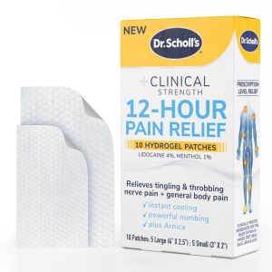 Clinical Strength 12-Hour Pain Relief Hydrogel Patches
